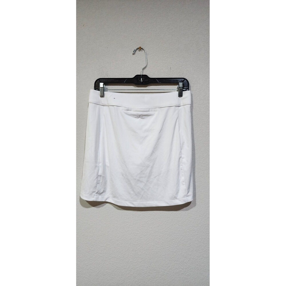 J. Lindeberg Women's Zoe Golf Skirt Size M White - Picture 2 of 12